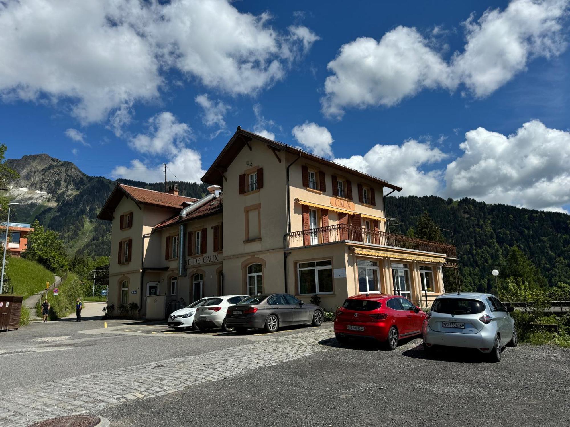 Buffet De La Gare Hotel Montreux Luaran gambar