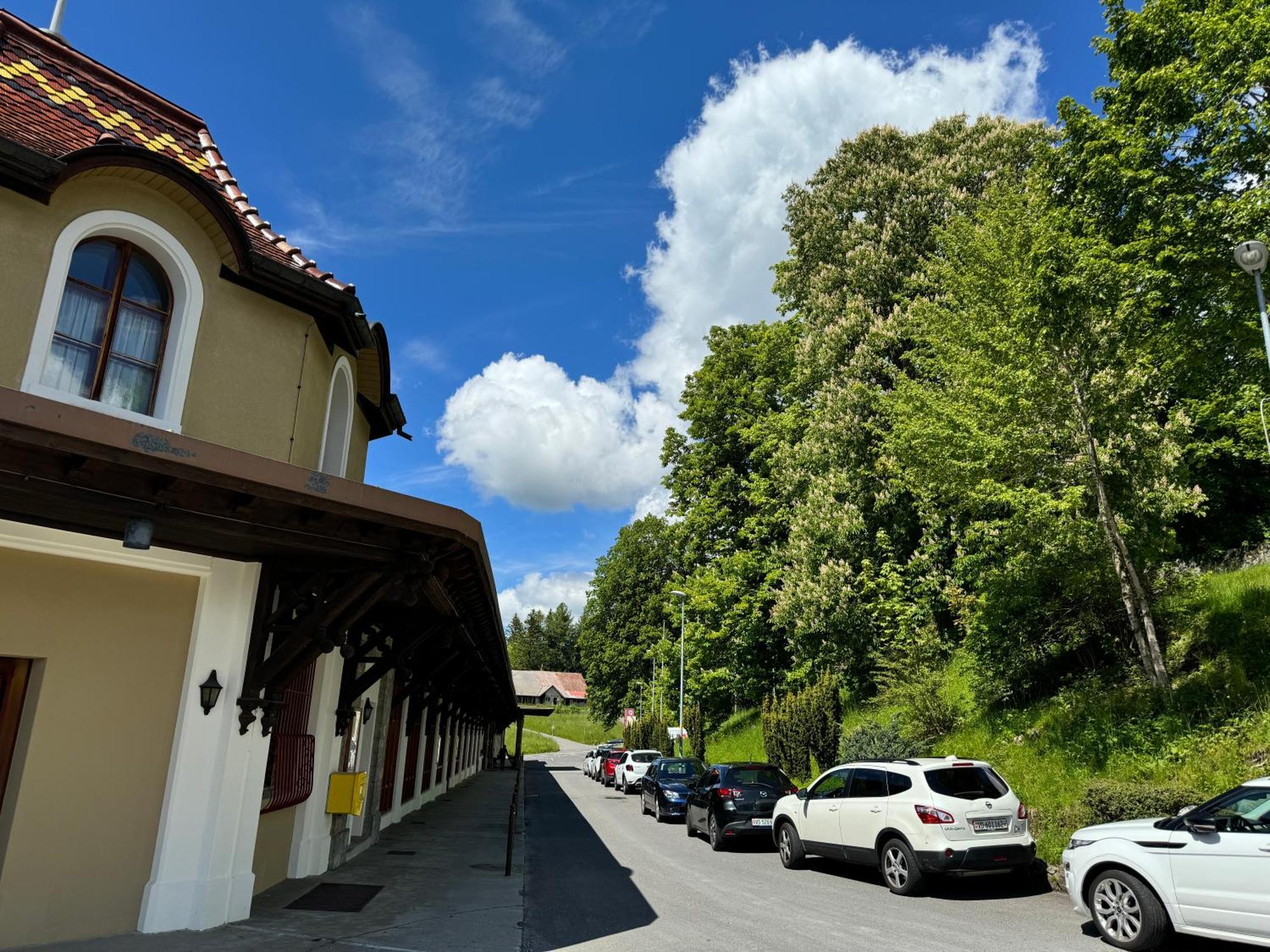 Buffet De La Gare Hotel Montreux Luaran gambar